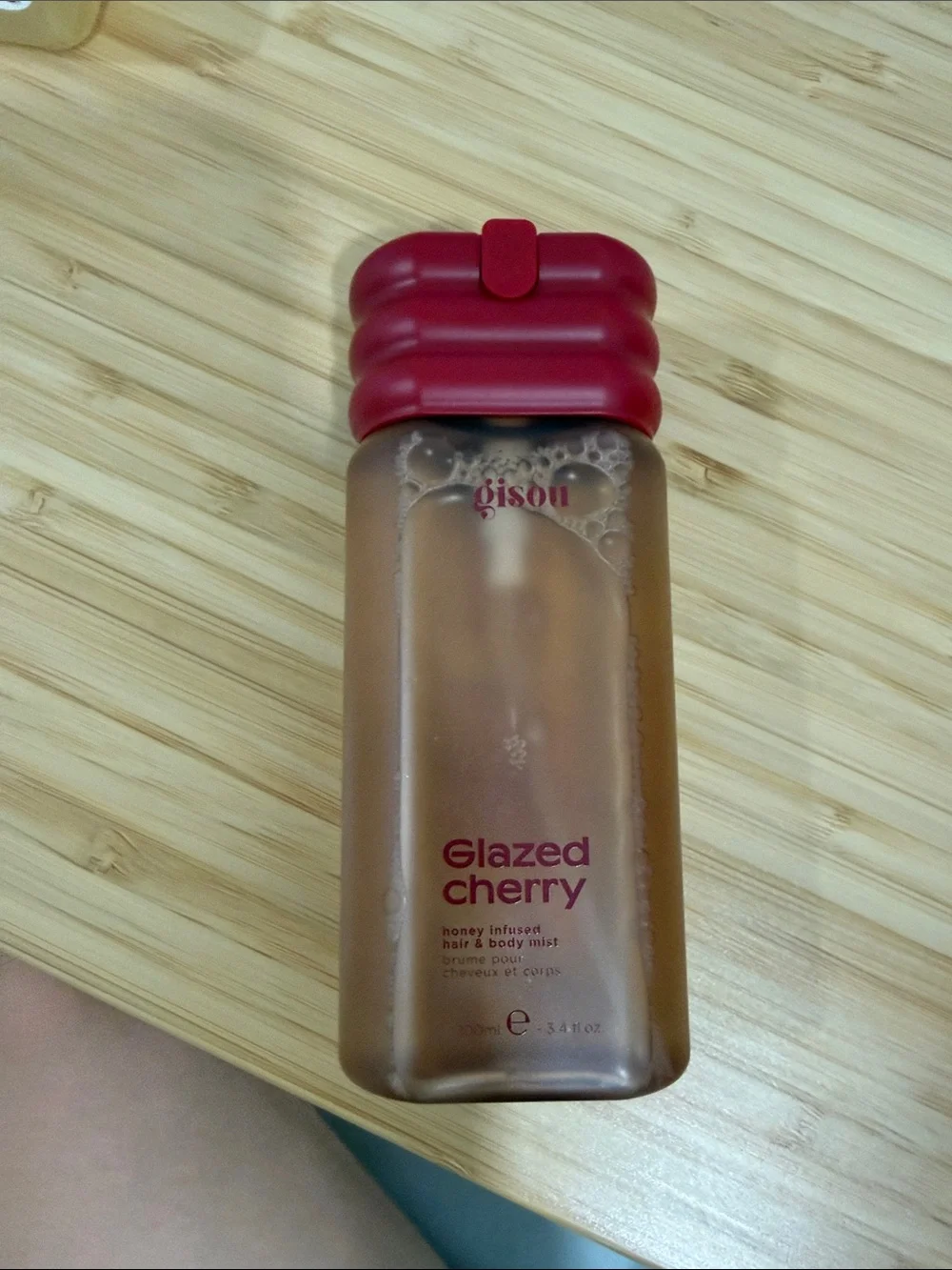 Gisou HONEY INFUSED HAIR & BODY MIST (glazed cherry) new